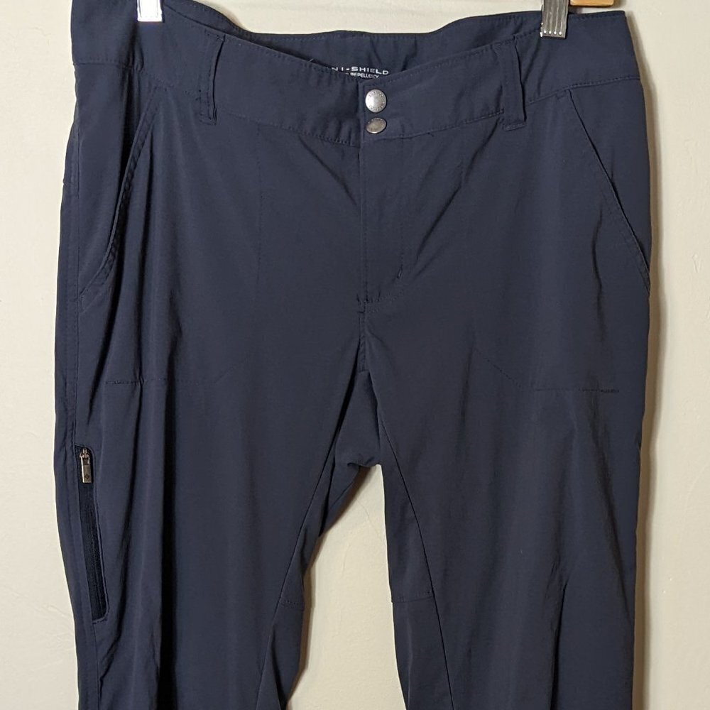 Columbia Omni Shield Advanced Repellency Pants Zippered Pockets Grey - Picture 7 of 9